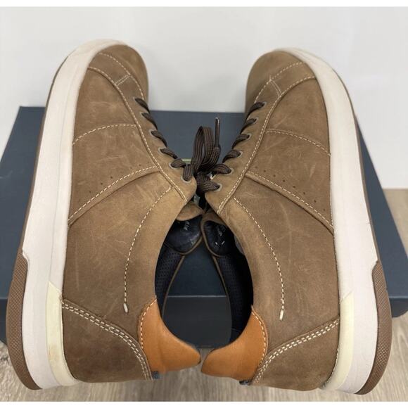 Florshein Crossover LTT Leather Men’s Shoe 8.5 Mushroom/Champignon Comforted NEW - Picture 7 of 9